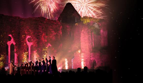 Les 29 et 30 août, la Nuit des Choeurs s'emparera des ruines de l'Abbaye de Villers-la-Ville.