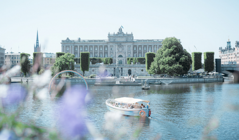 The Swedish parliament (Riksdag) in Stockholm © J. Van Belle – WBI