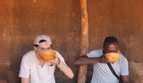 Dolo (local beer) from Burkina Faso