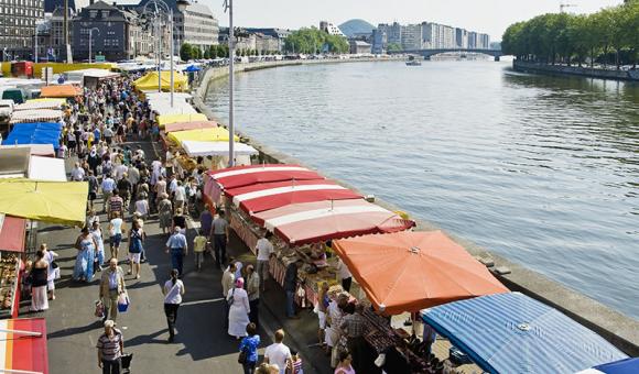 Le marché dominical de la Batte (c) WBT JP Remy