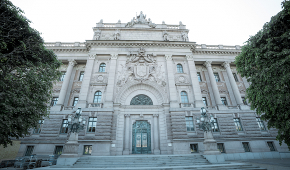 Le Parlement de Suède (Riksdag) à Stockholm © J. Van Belle - WBI