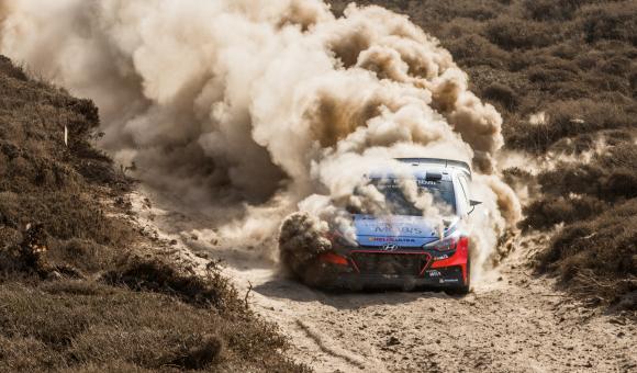 Nicolas Gilsoul action rallye - Sardinia