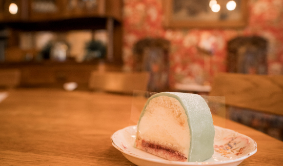 Le cake Princesse Astrid, à découvrir à la boulangerie Grillska Huset (Stockholm) © J. Van Belle - WBI