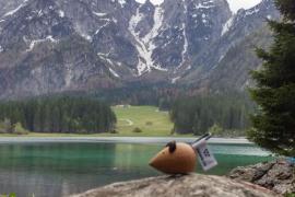 Lac de Fusine (Italie - Frontière avec la Slovénie)