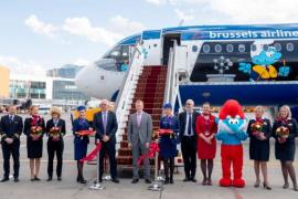 Arrivée d'Aérosmurf à Moscou