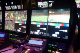 The famous EVS control box used during matches for slow motion and summaries.